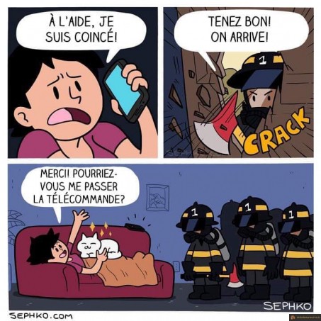 A l'aide je suis coincé