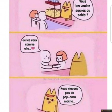 Acheter des pop corn