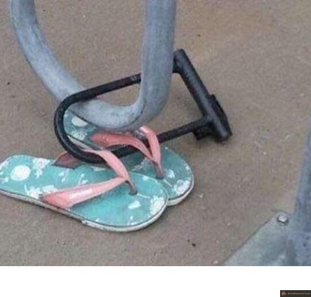 Antivol tongs