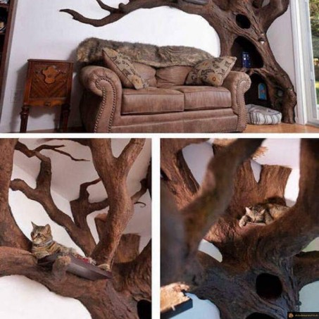 Arbre à chat géant