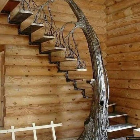 Arbre rampe escalier