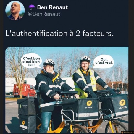 Authentification à 2 facteurs