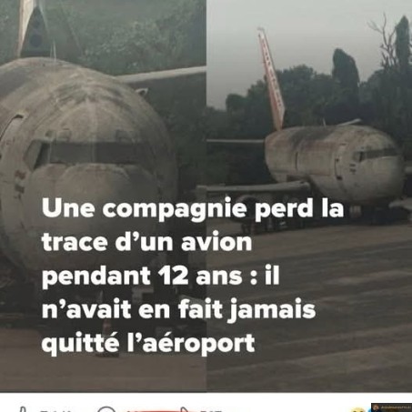 Avion disparu pendant 12 ans