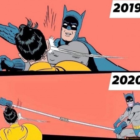 Baffe à distance batman