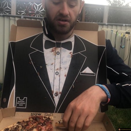 Bavoir pizza