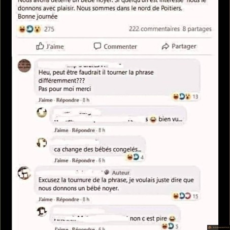 Bébé noyer