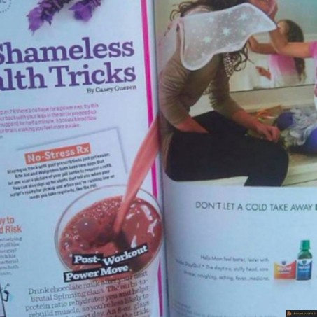  Bien placé une pub journal
