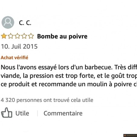 Bombe au poivre