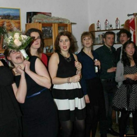 Bouquet de la mariée, non pas moi