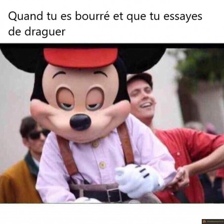Bourré et dragueur