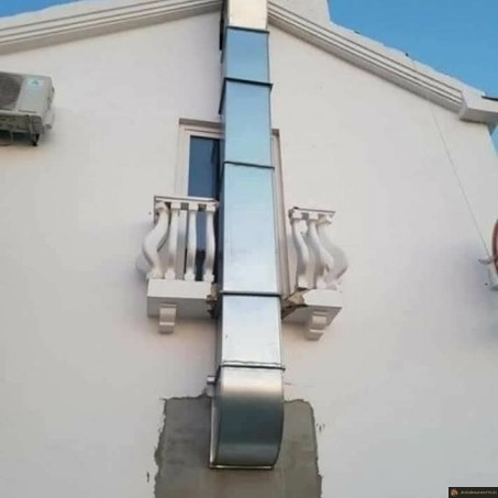 Bricolage cheminée à l'arrache