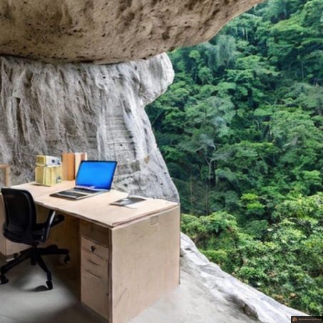 Bureau où personne frappe à ta porte