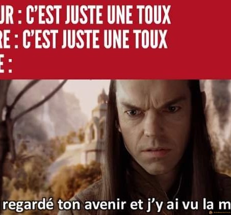 C'est juste une toux