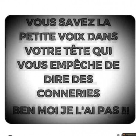 C'est pas faux!
