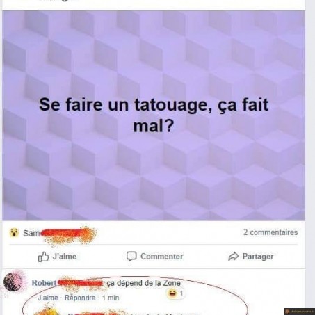 C'est une question d'endroit