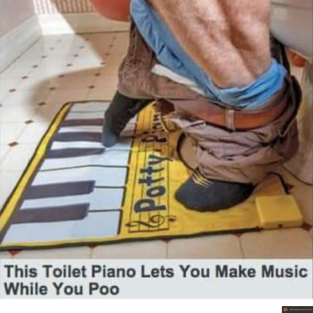 Camoufler les bruits au wc