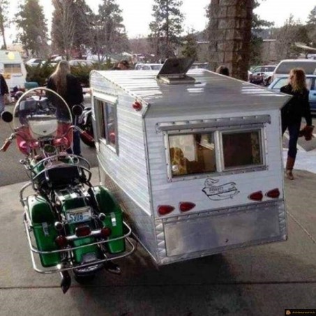 Camping side car