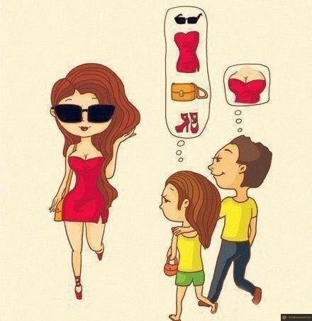 Ce que pensent les hommes et femmes