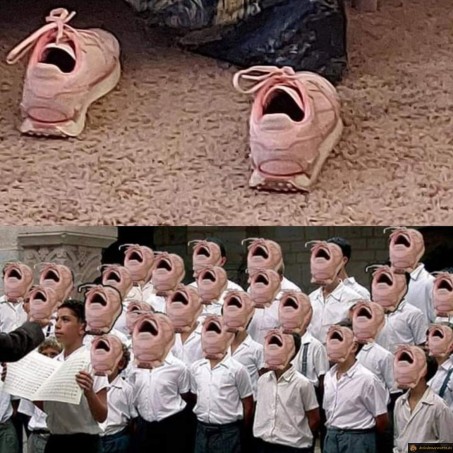 Chaussures visage