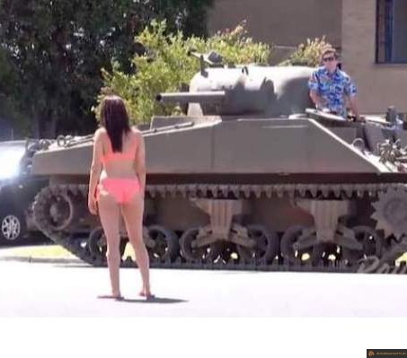 Chérie j'ai acheté un tank