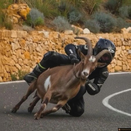 Chèvre moto