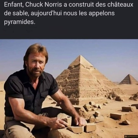Chuck Norris à la plage