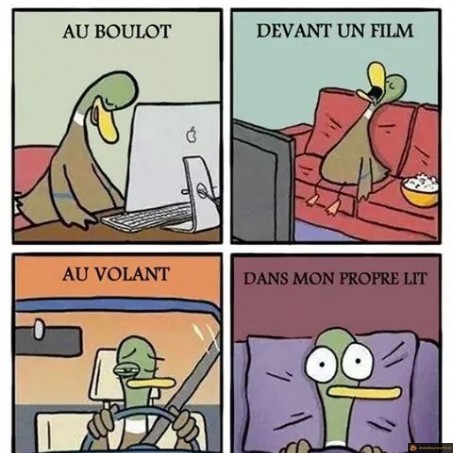 Comment je m'endors
