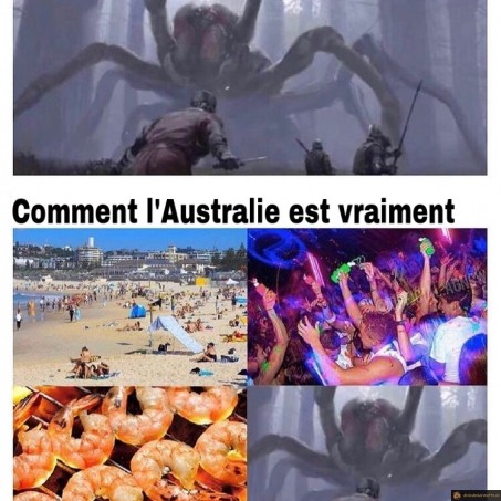 Comment les européens voient l'australie