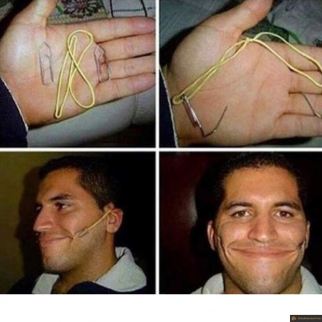 Comment sourire tout le temps
