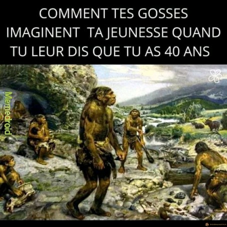 Comment tes gosses imaginent ta jeunesse