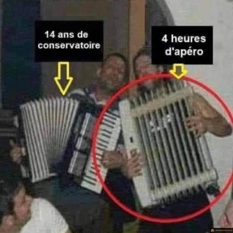 Conservatoire vs apéro