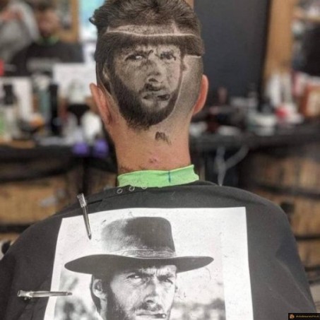 Coupe cheveux clint eastwood