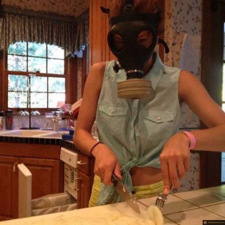 Couper des oignons