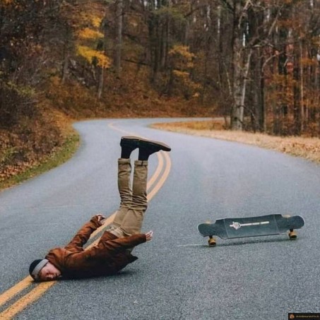 Dangereux le skate