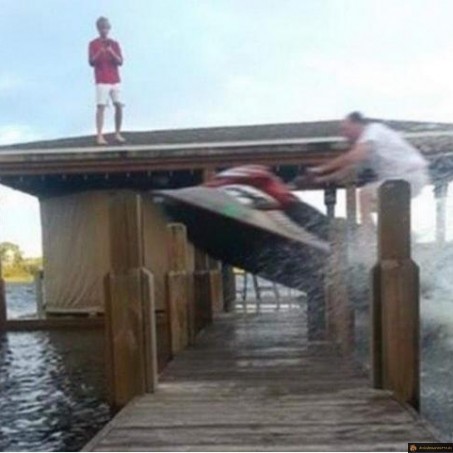 Défi à jetski