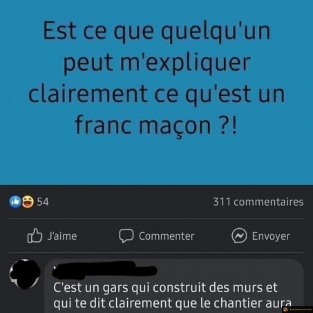 Définition franc maçon