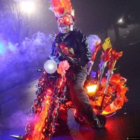 Déguisement ghost rider halloween
