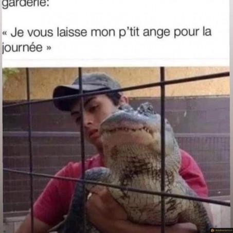 Déposer les enfants à la garderie