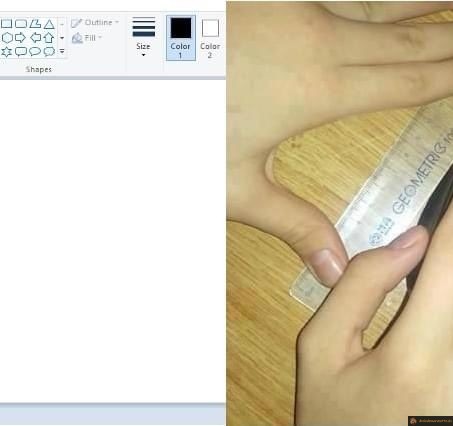 Dessiner sur paint