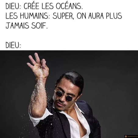 Dieu créé les océans