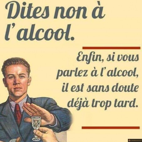 Dites non à l'alcool