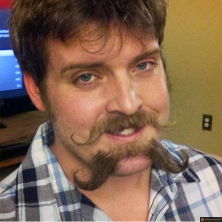Double moustache