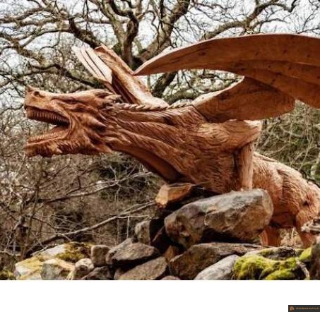 Dragon de bois
