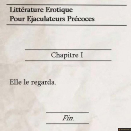 Ejac precosse