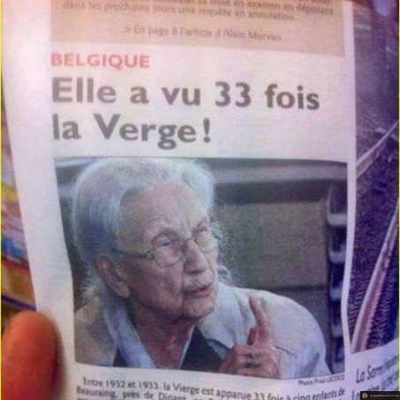 Elle a vu quoi?