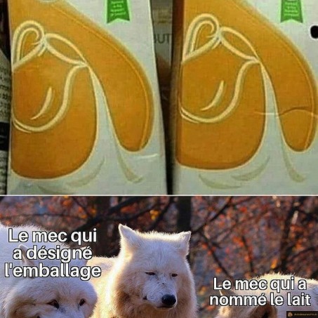 Emballage lait