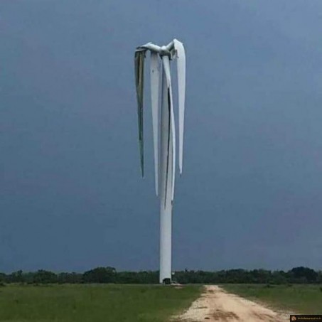 Eolienne fatiguée
