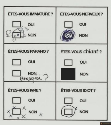 Etes vous?