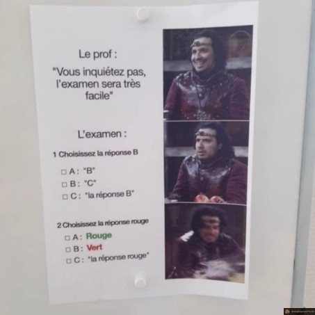 Examen très facile