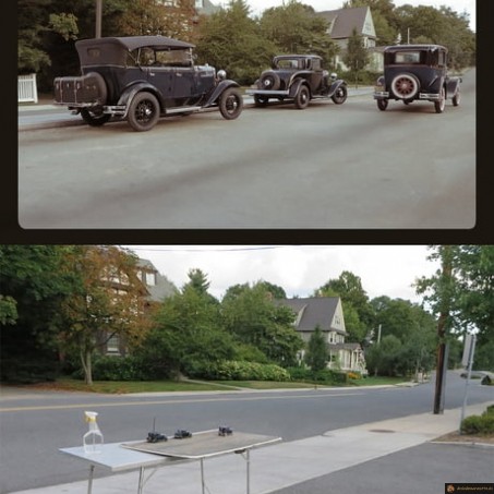 Fausse photo d'époque